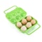 Refrigerator Egg Storage Box 15Grid Stackable Premium PP Egg Organizer Tray 2