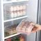 Refrigerator Egg Storage Box 15Grid Stackable Premium PP Egg Organizer Tray 4
