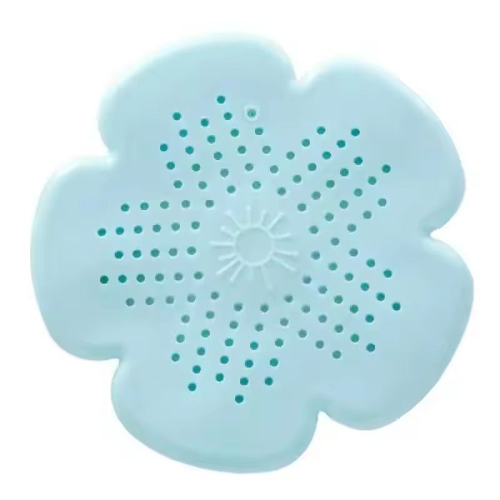 FlowerEdge TPR Silicone Sink Drain Strainer Plug AntiClog Filter For Kitchen Bathroom 3