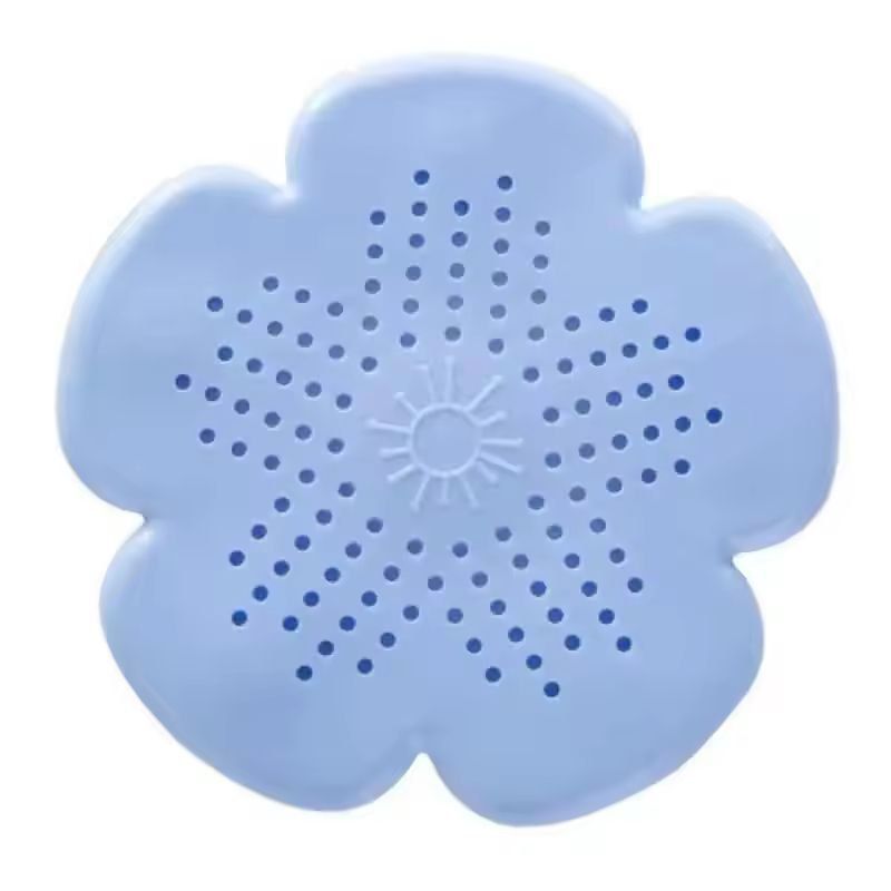 FlowerEdge TPR Silicone Sink Drain Strainer Plug AntiClog Filter For Kitchen Bathroom 4