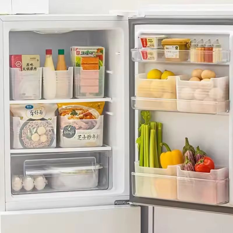 Premium SideDoor Refrigerator Organizer Box FoodGrade FreshKeeping Storage Solution 4