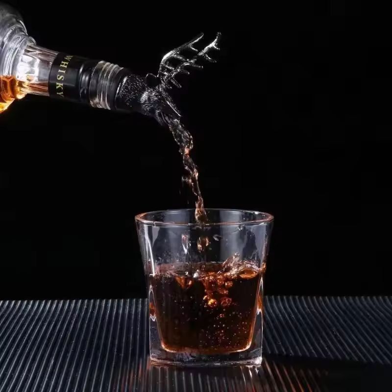 Elegant Deer Head Stainless Steel Wine Champagne Bottle Stopper Vacuum Seal Bar Accessory 7