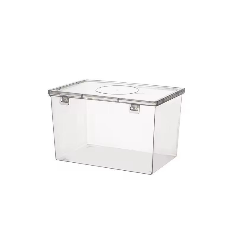 SmartLoaf Clear Kitchen Bread Storage Dispenser Premium Airtight Bread Box Fridge Organizer 1