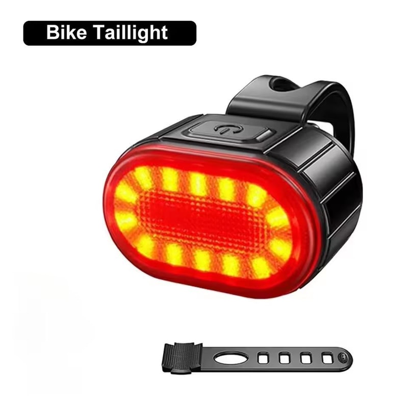 UltimateRide 1000 LM USB Rechargeable Bike Light Set Front Smart Sensor Rear 10