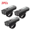 UltimateRide 1000 LM USB Rechargeable Bike Light Set Front Smart Sensor Rear 3