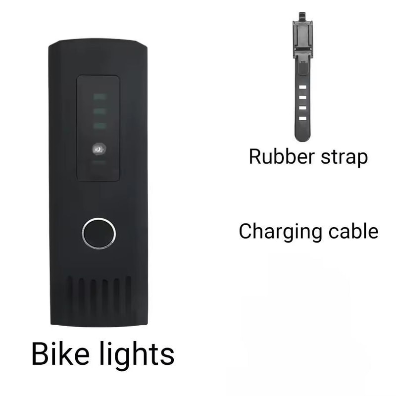 UltimateRide 1000 LM USB Rechargeable Bike Light Set Front Smart Sensor Rear 5