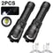 SuperBright 2000LM USB Rechargeable Tactical Flashlight 4