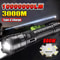 SuperBright 2000LM USB Rechargeable Tactical Flashlight 0