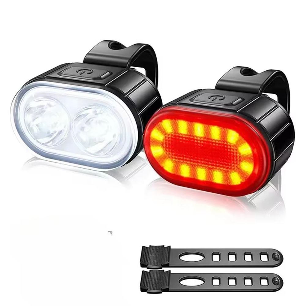 Ultimate Ride 9LED USBC Rechargeable Bike Headlight 2