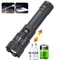 UltraBright 9900LM USB Rechargeable LED Flashlight Telescopic Zoom Torch For Outdoor Camping 1