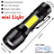 UltraBright 9900LM USB Rechargeable LED Flashlight Telescopic Zoom Torch For Outdoor Camping 2