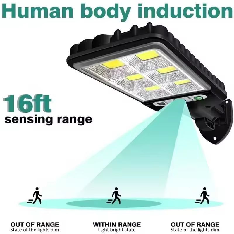 Solar Brilliance 108 COB Outdoor MotionSensor Street Wall Light 7