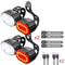 AllRound CycleGuard USBC Rechargeable Front Rear Bike Light Set 2