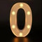 GlowUp Deluxe Alphabet Number LED Decor Lamp Customizable Home Wedding Birthday Signage 9