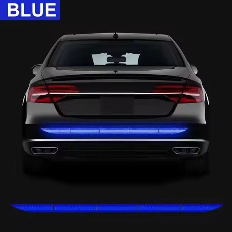 Premium Reflective Car Safety Strip AntiCollision Warning Tape For Trunk Bumper 5