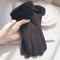 Winter Luxe Suede Touchscreen Driving Outdoor Gloves Plush Warm Womens Winter Gloves 2