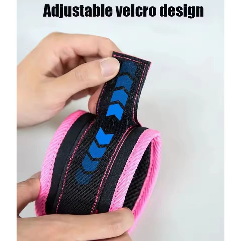 EliteFit Adjustable DRing Ankle Straps Ultimate Cable Pulley Leg Workout Support 4