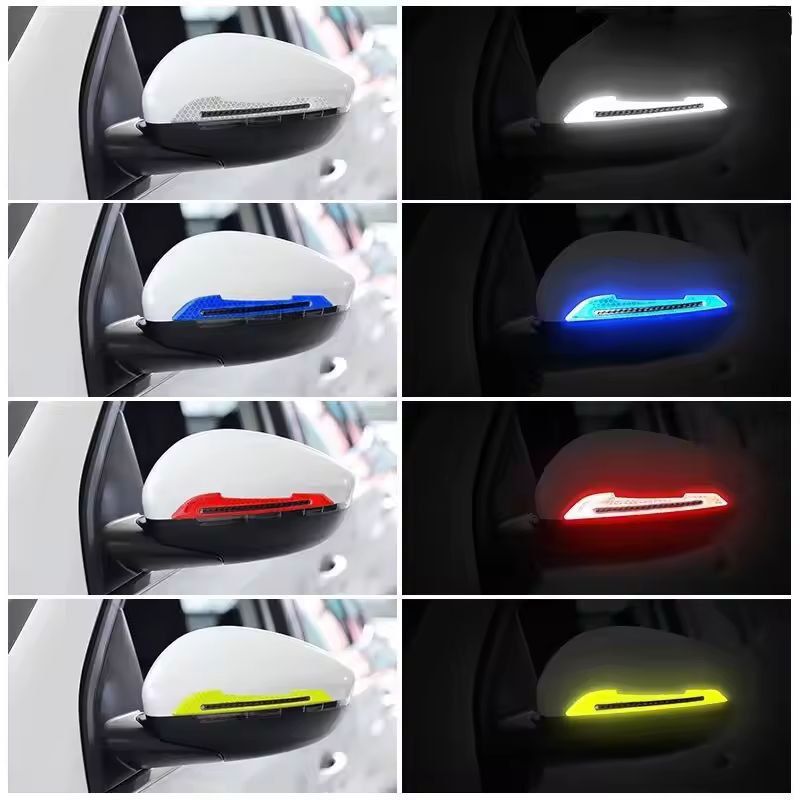 Premium Reflective Car Warning Strip Tape UltraSafe Exterior Vehicle Sticker 9