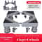 Premium Adjustable Appliance Base HeavyDuty Universal Stand For Washing Machine Dryer Refrigerato 2