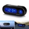 MiniCar Pro Dashboard Clock Thermometer Precision 2in1 LCD Auto Accessory 0