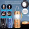 AllinOne Solar Camping Lantern Waterproof Emergency Work Light 7