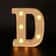 Radiant Letter Number LED Decor Lamp Personalized Home Wedding Party Signage 4