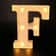 Radiant Letter Number LED Decor Lamp Personalized Home Wedding Party Signage 6