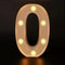 Radiant Letter Number LED Decor Lamp Personalized Home Wedding Party Signage 15