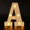 Radiant Letter Number LED Decor Lamp Personalized Home Wedding Party Signage 0