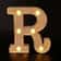 Radiant Letter Number LED Decor Lamp Personalized Home Wedding Party Signage 18