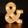 Radiant Letter Number LED Decor Lamp Personalized Home Wedding Party Signage 29