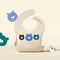 SuperSoft Silicone Baby Bib Waterproof Cartoon Bear Adjustable Feeding Apron 2