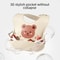SuperSoft Silicone Baby Bib Waterproof Cartoon Bear Adjustable Feeding Apron 8