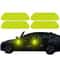 SecureVision Reflective Car Door Warning Tape 4Piece Safety Decal Set For Night Visibility 2