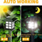 RadiantGrove Solar Pathway Light Set Waterproof Outdoor Walkway LED Lights for Garden Yard Drivewa 5
