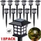 RadiantGrove Solar Pathway Light Set Waterproof Outdoor Walkway LED Lights for Garden Yard Drivewa 7