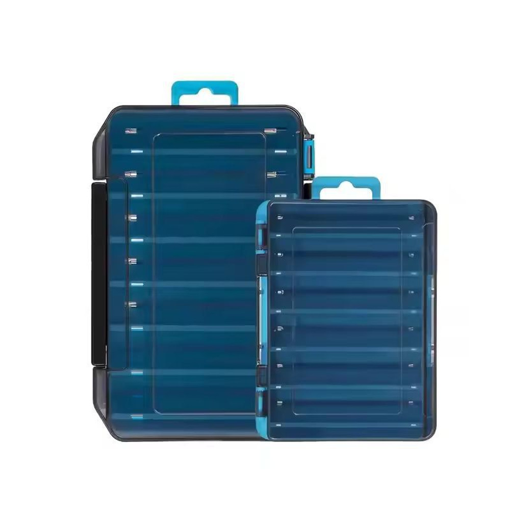 Ultimate DualDeck Fishing Tackle Storage Case Large Small Compartments Organizer 3