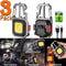HeroLight Rechargeable Keychain Flashlight Multifunction COB 13 Pack 0