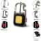 HeroLight Rechargeable Keychain Flashlight Multifunction COB 13 Pack 1