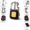 HeroLight Rechargeable Keychain Flashlight Multifunction COB 13 Pack 1
