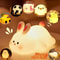 SoftGlow Silicone Touch Night Lamp For Kids Nursery USB Rechargeable Bedside Light 1