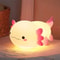 SoftGlow Silicone Touch Night Lamp For Kids Nursery USB Rechargeable Bedside Light 4