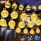 Luminous Glow Solar Crystal Globe String Lights Outdoor 60 LED 8Mode Solar Patio Garden Decor 0