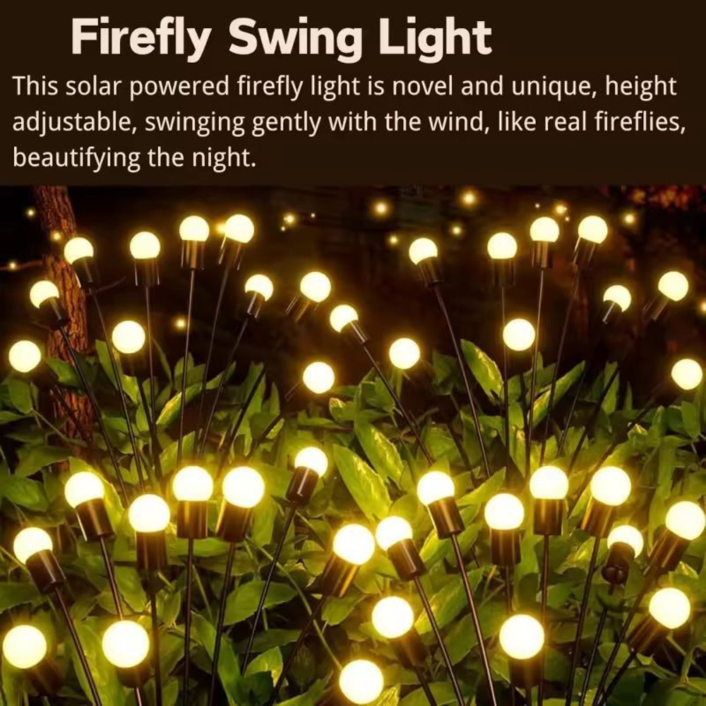 Solar Glow Sway RGB Garden Lights Outdoor Solar Pathway Patio Illumination 2