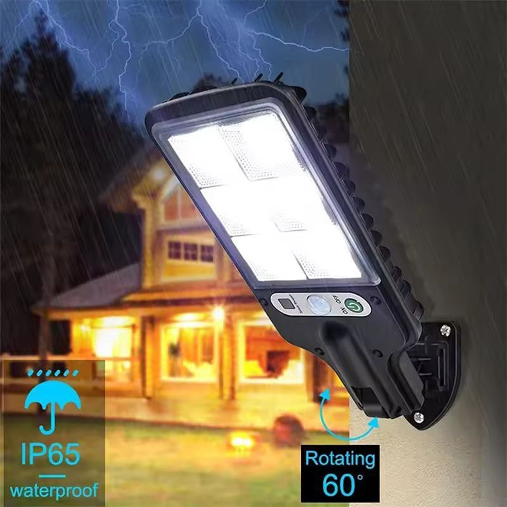 SolarPro Outdoor MotionSensor LED Street Light Waterproof Solar Street Light With 3 Lighting Modes 2