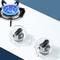 ClearGuard 2Piece Gas Stove Knob Cover Set Child Proof Stove Knob Lock For Safe Kitchens 1