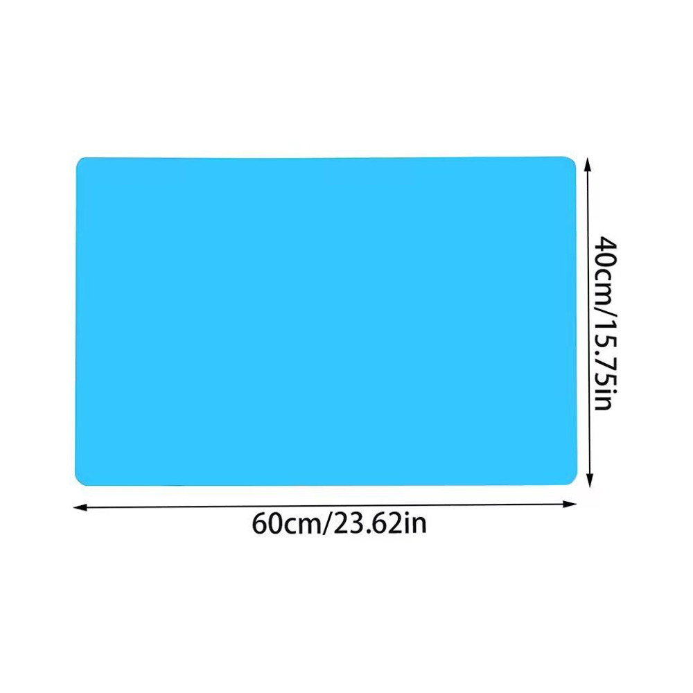 Premium Silicone Table Protector Mat Waterproof HeatResistant Counter Kids Dining Mat 14