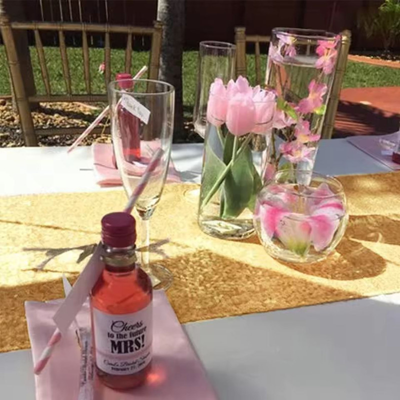 GlamSpark Sequin Tassel Table Runner Glamorous Glitter Table Runner For Weddings Parties Special 3