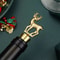 Festive Reindeer Wine Bottle Stopper Elegant Christmas Wine Stopper For Parties Gifts 2