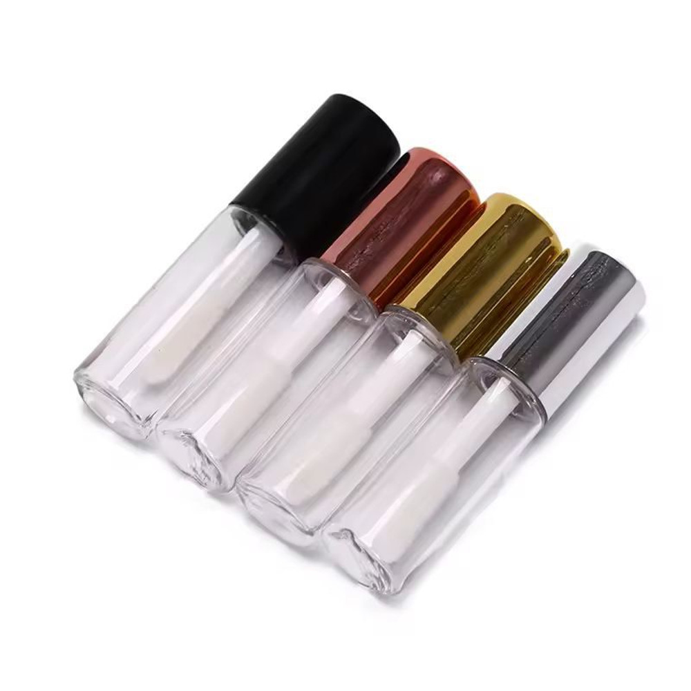 Customizable 10Pack Empty Lip Balm Lipstick Tubes DIY Cosmetic Containers With Cap 3